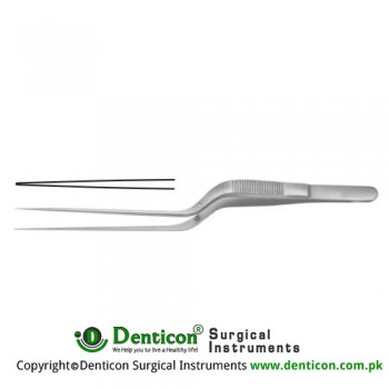 Nasal Tampon Forcep Smooth Jaws Stainless Steel, 18.5 cm - 7 1/4"